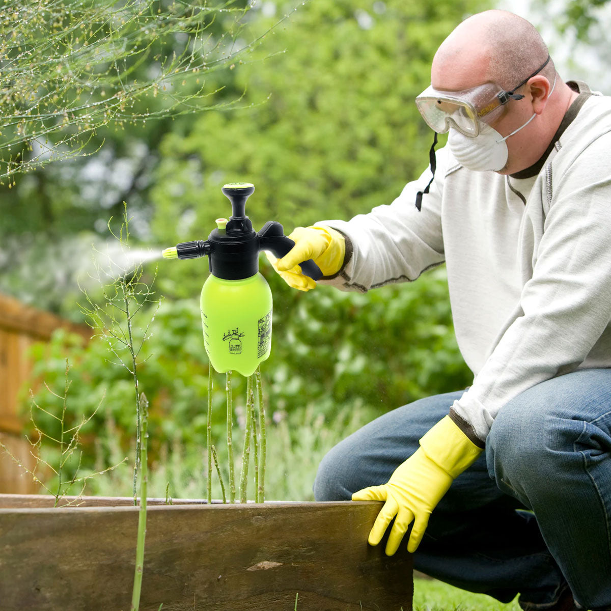 Garden Spray Bottle Plants, Portable Pressure Garden Spray