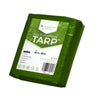 Heavy Duty Tarp Green  - Durable Tarpaulin Waterproof with Eyelets - Anytime Garden©